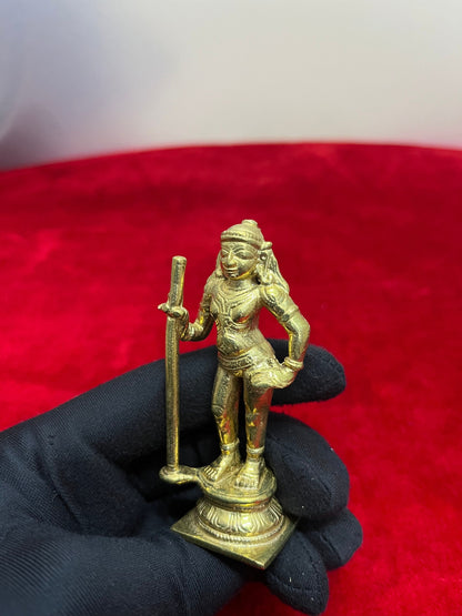 Prasiddh Copper Idols presents panchaloha idol of Subramnya Bala dandayudhapai Palani Murugan