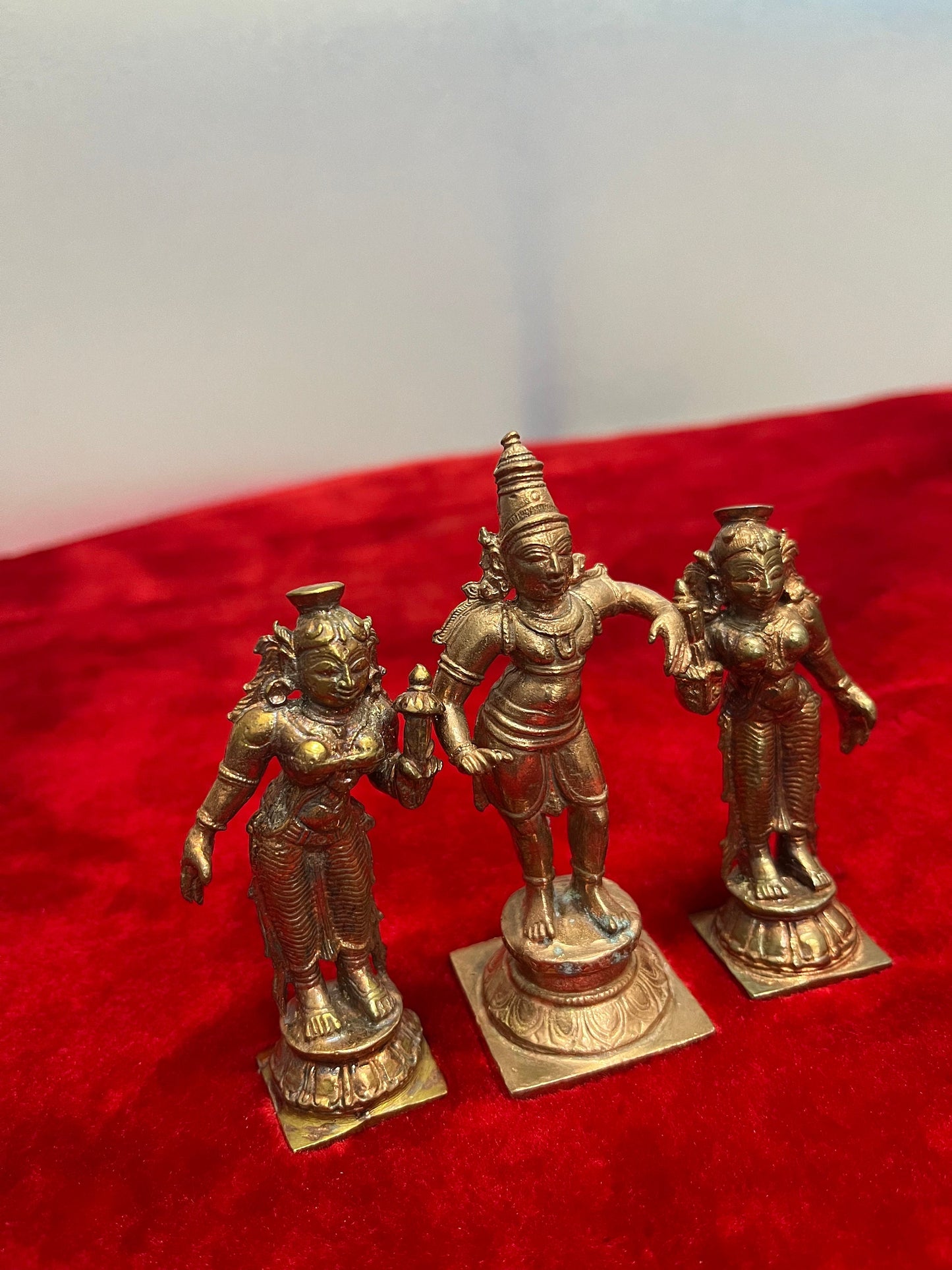 Prasiddh copper idols presents copper idol of rajagopala set