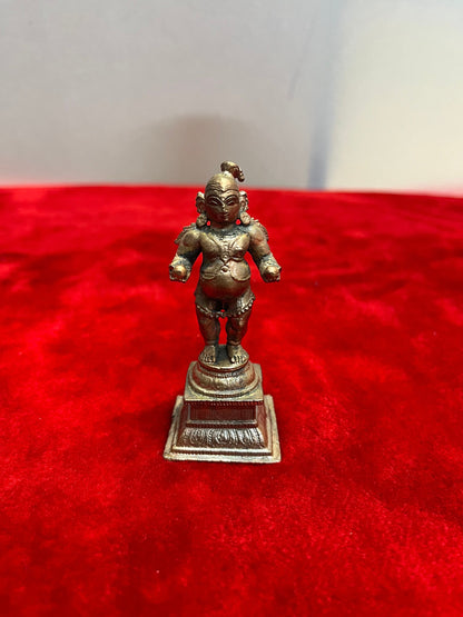 Prasiddh copper idols presenst copper idol of double butter ball krishna