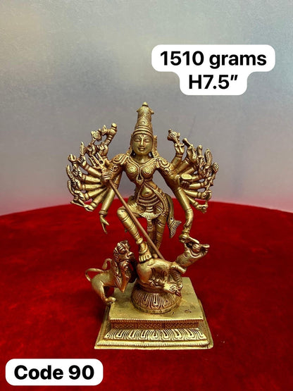 Museum Grade Replicas by Prasiddh Copper - Mahishasuramardini Durga