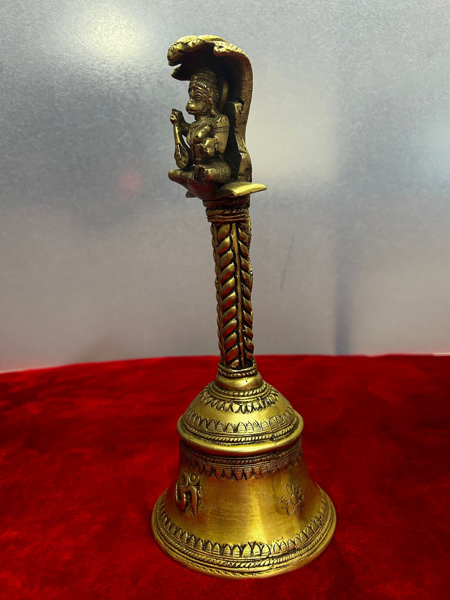 vintage bronze cast Rare Raghavendra swamy bronze bell