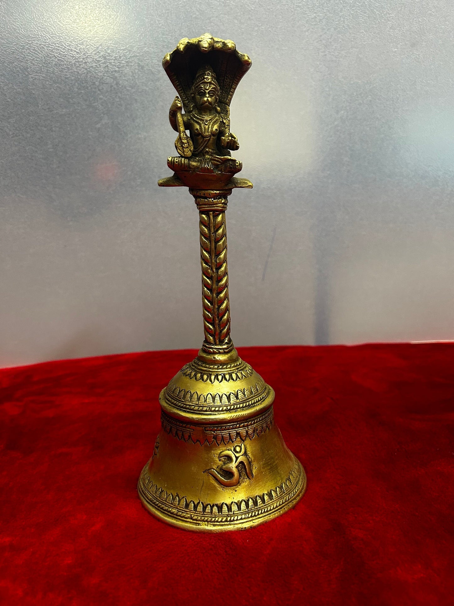 vintage bronze cast Rare Raghavendra swamy bronze bell