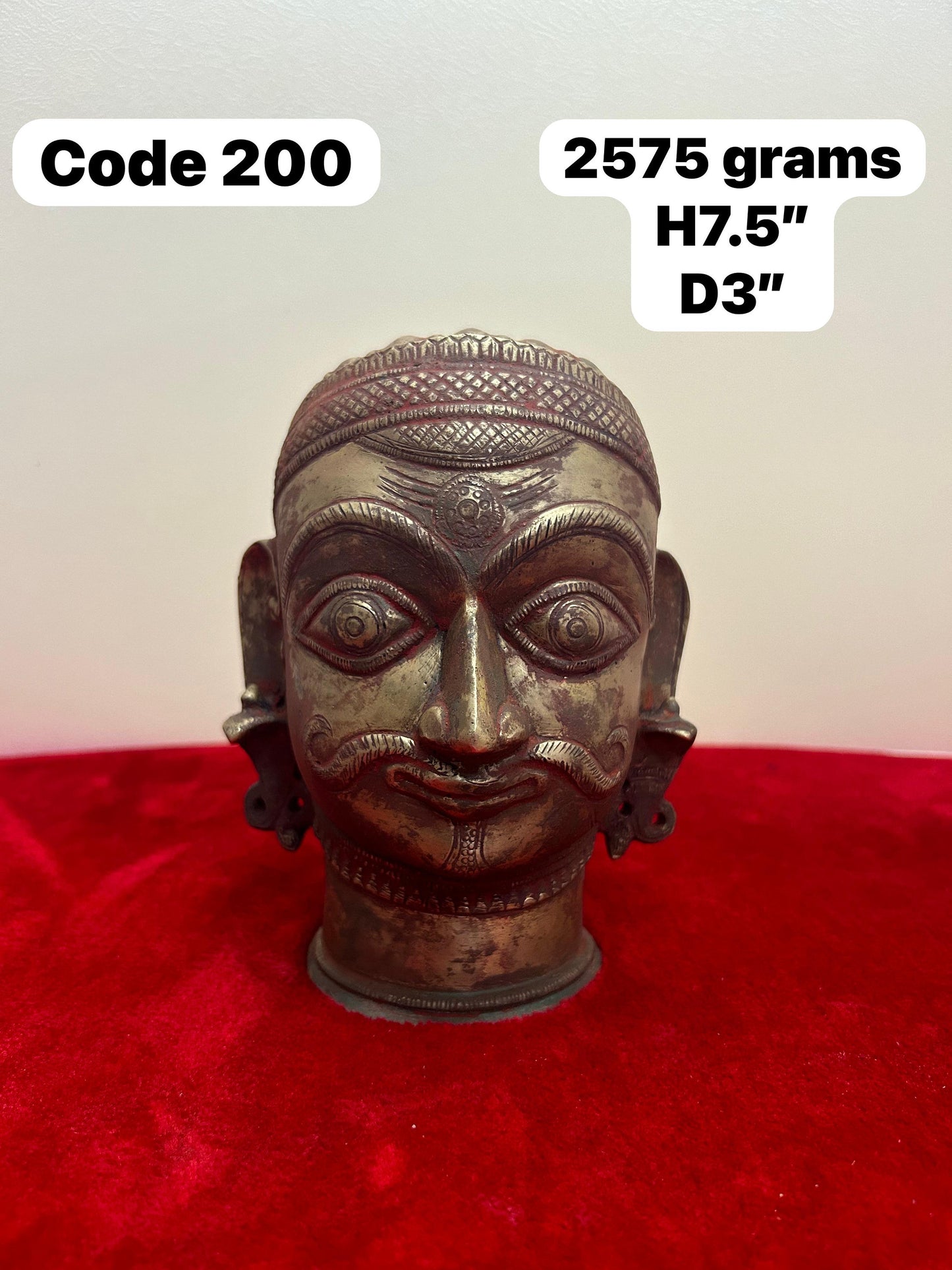 Museum Grade Replicas by Prasiddh Copper - Mukhalinga Shiva