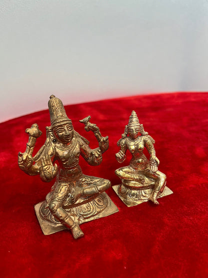 Prasiddh copper idols present copper idol of shiva Parvati Tiruvannamalai arunachaleshwara