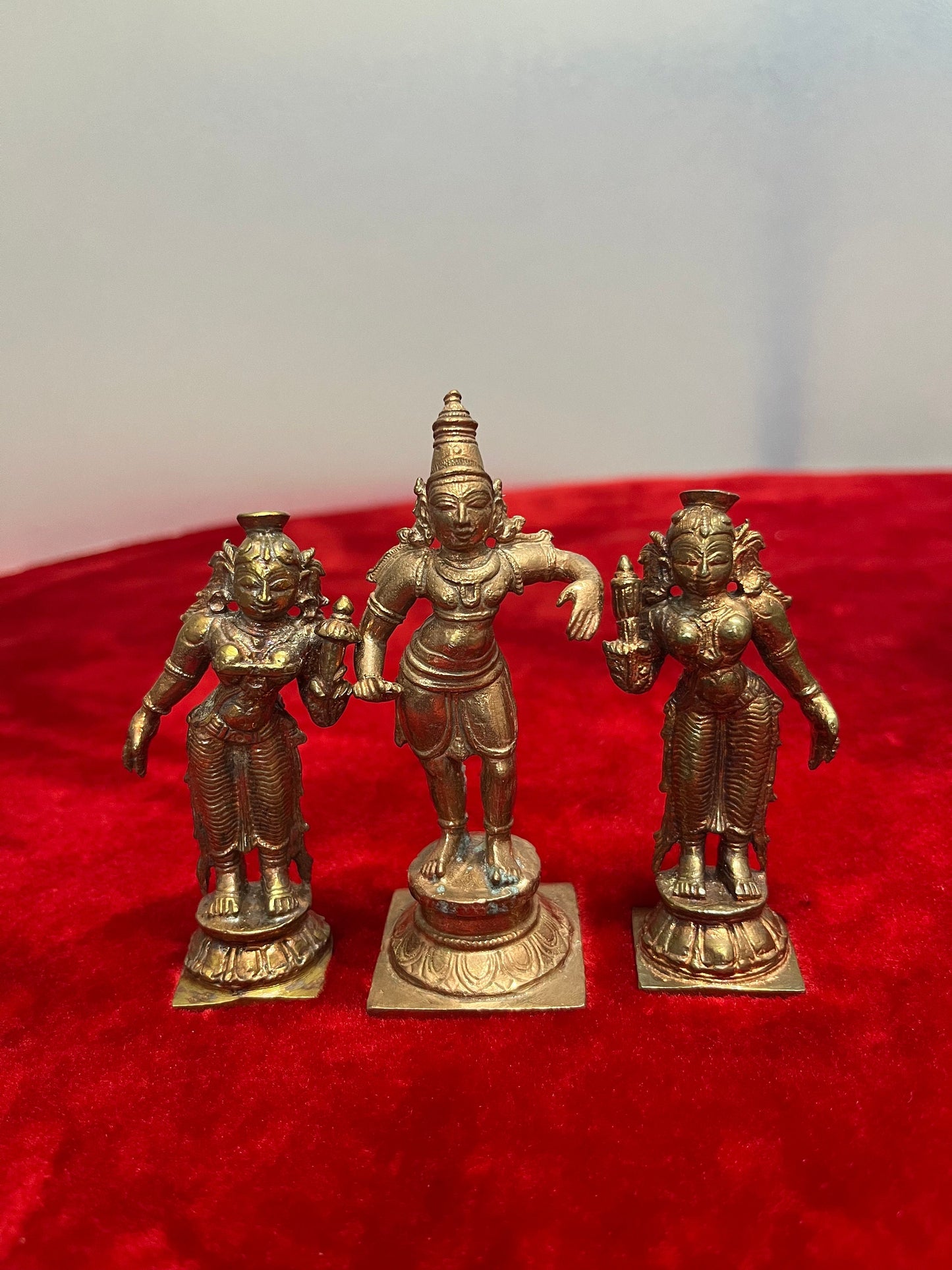 Prasiddh copper idols presents copper idol of rajagopala set