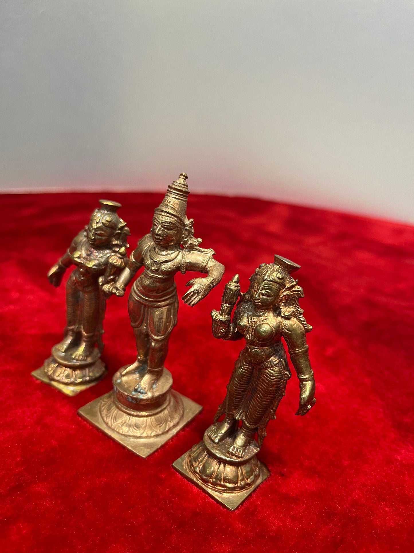 Prasiddh copper idols presents copper idol of rajagopala set