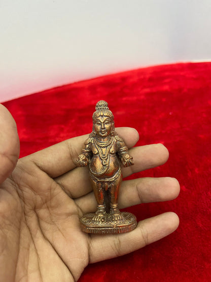 Prasiddh Copper Idols presents copper idol of Navaneeta krishna idol