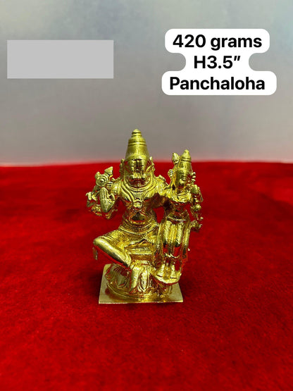 Prasiddh Copper Idols presents panchaloha idol of Lakshmi Narasimha swamy