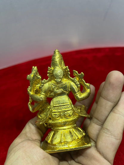 Prasiddh Copper Idols presents panchaloha idol of Lakshmi Narasimha swamy