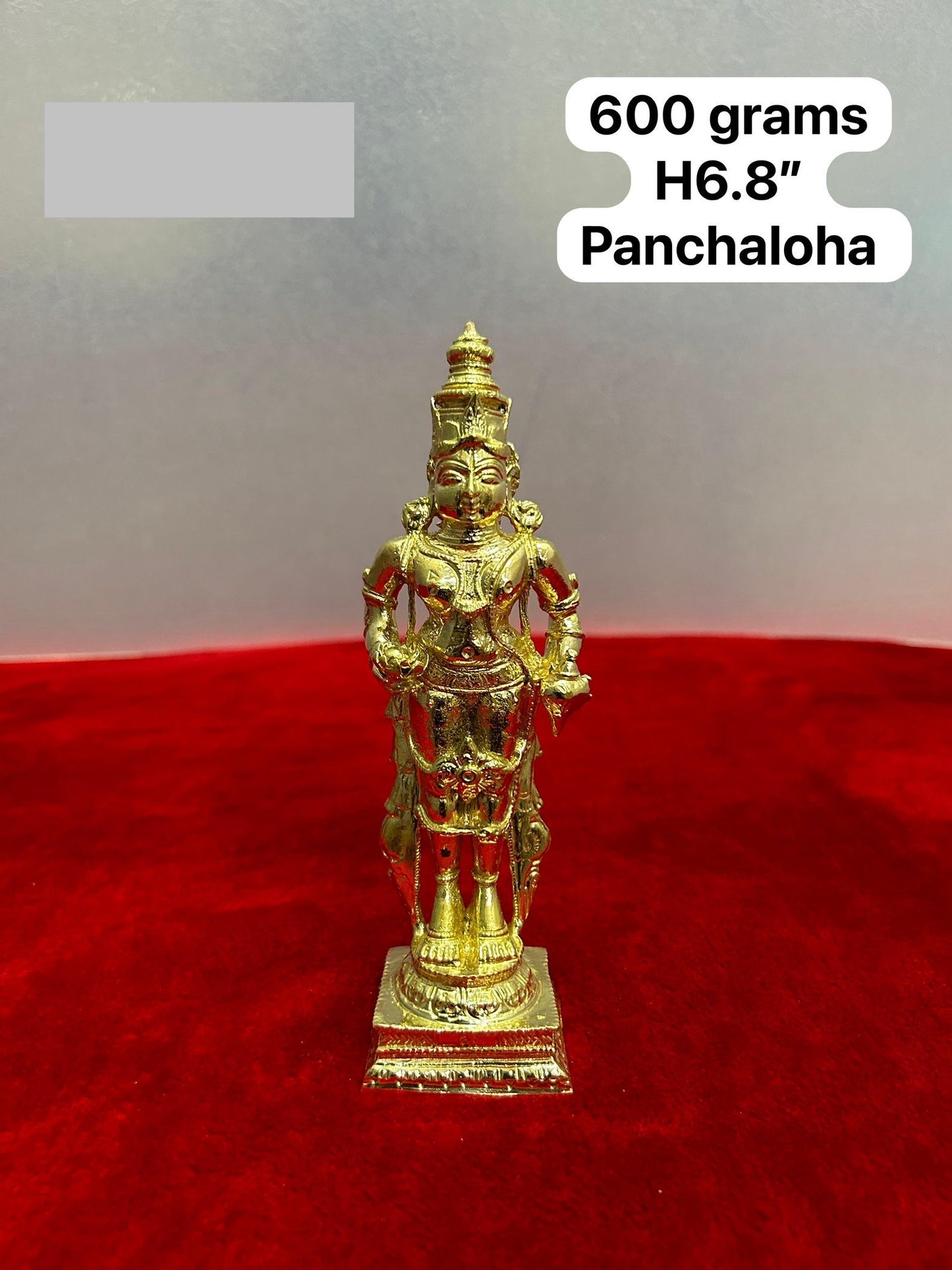 Prasiddh Copper Idols presents panchaloha idol of Vittala Panduranga swamy