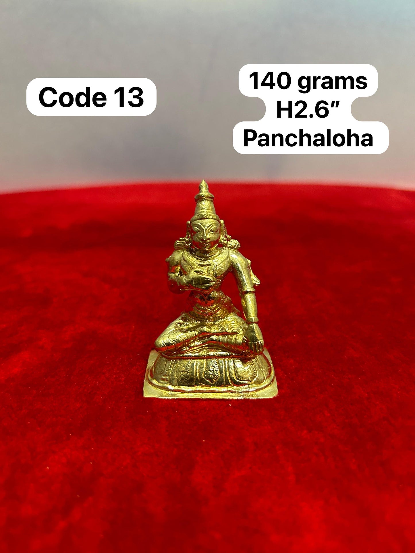 Prasiddh Copper Idols presents panchaloha idol of Ekanta rama