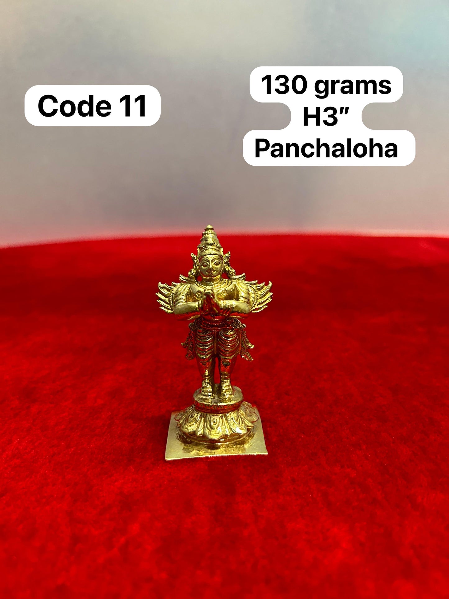 Prasiddh Copper Idols presents panchaloha idol of Garuda