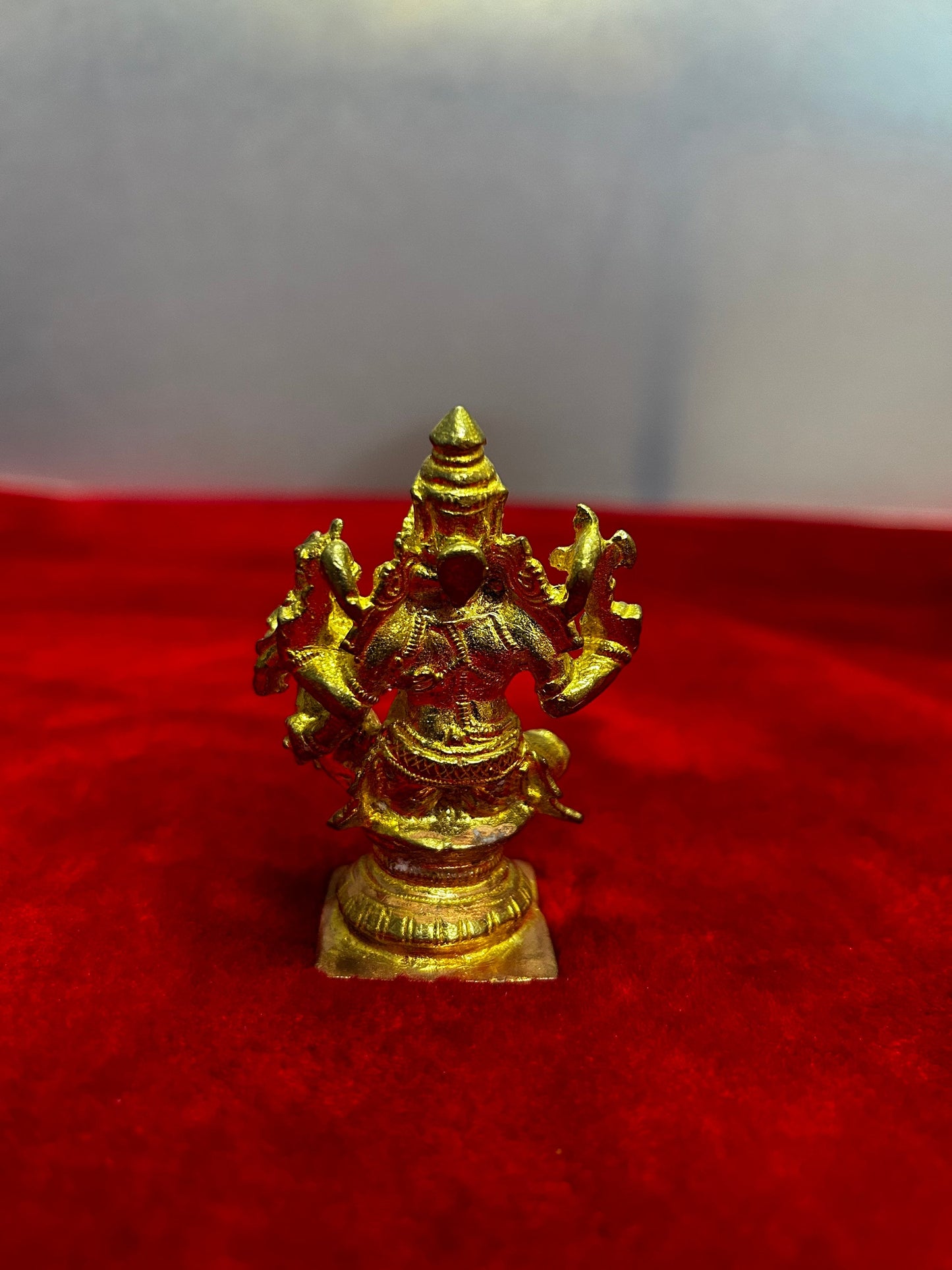 Prasiddh copper idol presents panchaloha idol of uma maheshwara swamy / umamaheshawara shiva