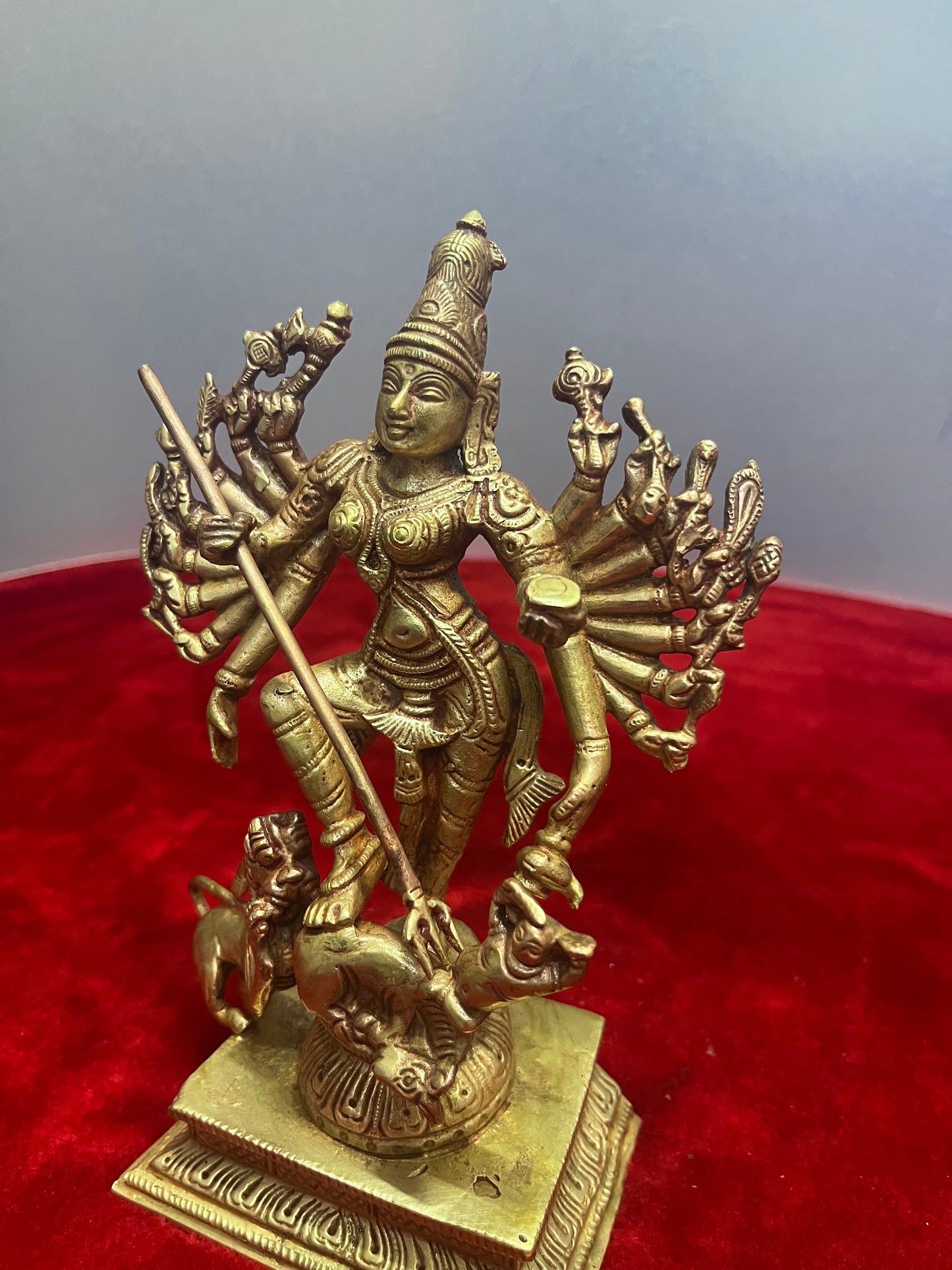 Museum Grade Replicas by Prasiddh Copper - Mahishasuramardini Durga