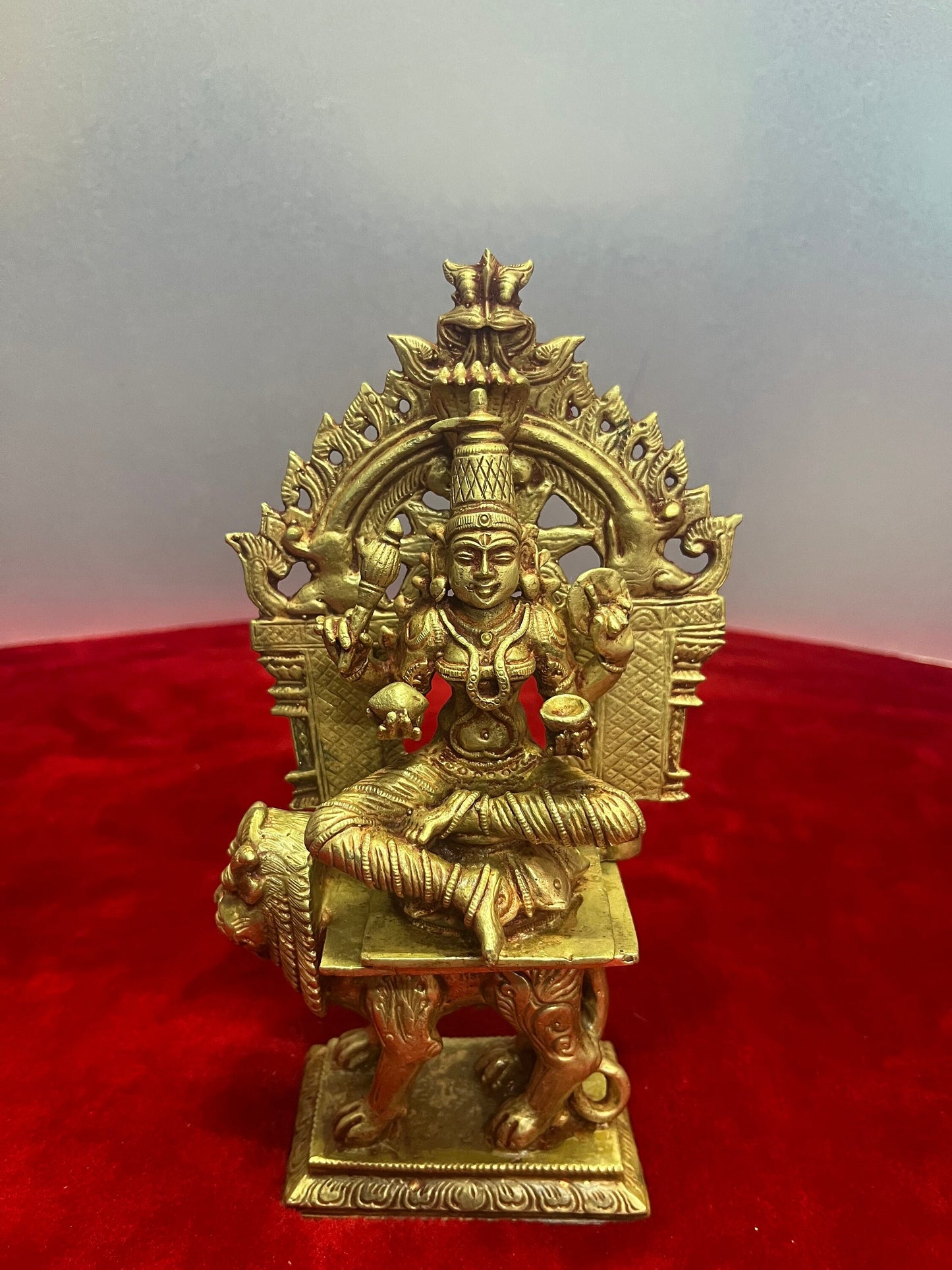 Museum Grade Replicas by Prasiddh Copper - Kolhapur Mahalakshmi