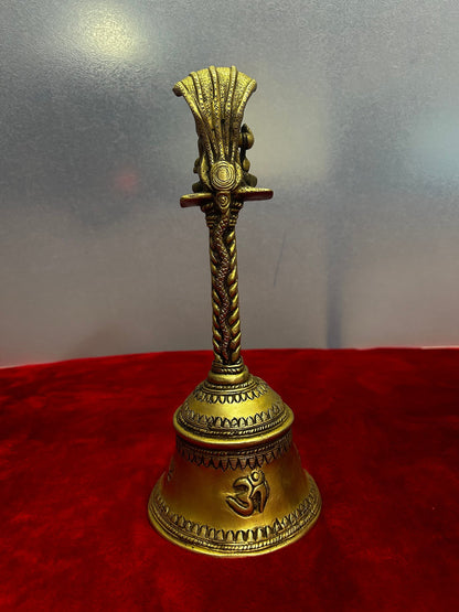 vintage bronze cast Rare Raghavendra swamy bronze bell