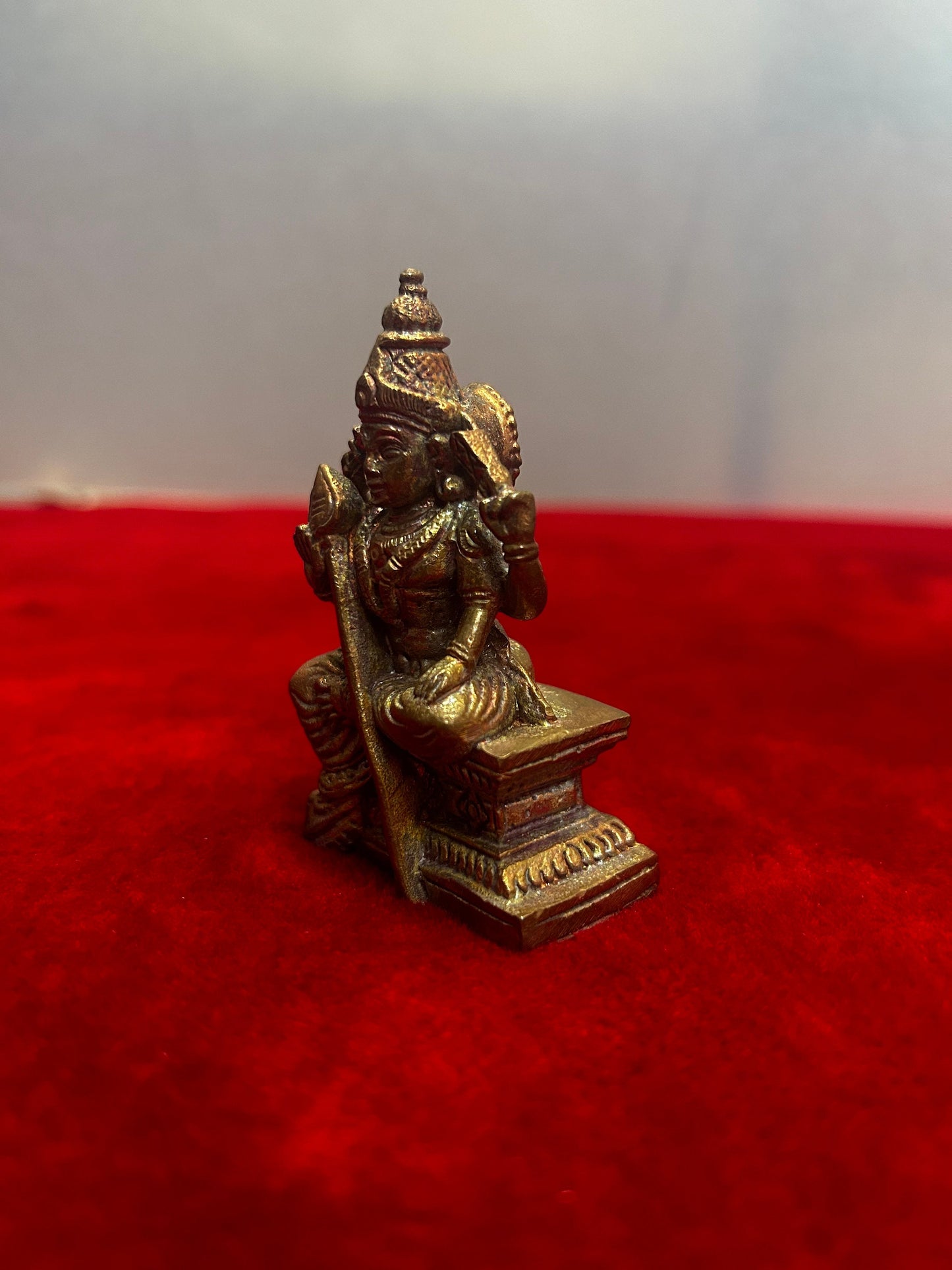 Prasiddh Copper Idols presents copper idol of Tirupura kondram murugan shanmuga subramanya