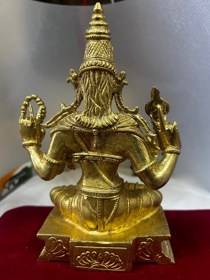 Prasiddh Copper Idols presents panchaloha idol of Hayagreeva Hyagriva Swamy idol