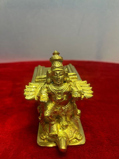 Prasiddh Copper Idols presents panchaloha idol of Garuda Vahanam