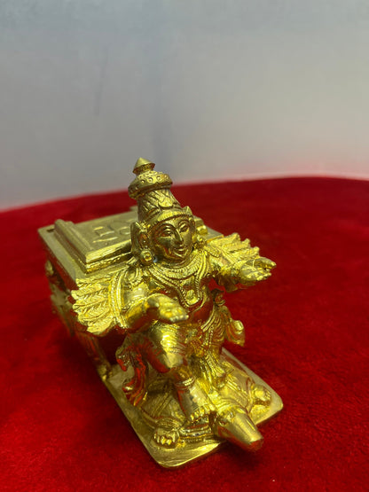 Prasiddh Copper Idols presents panchaloha idol of Garuda Vahanam