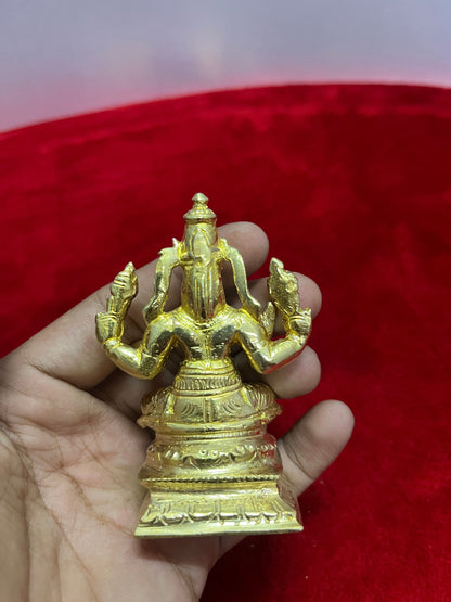 Prasiddh Copper Idols presents panchaloha idol of Hyagreeva hayagreeva swamy