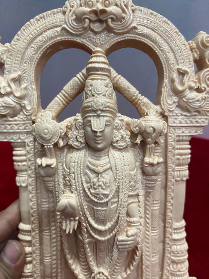 marble powder idol of lord srinivasa swamy