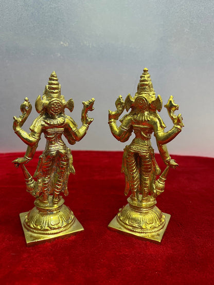 Prasiddh Copper Idols presents panchaloha idol of Dwarapalaki