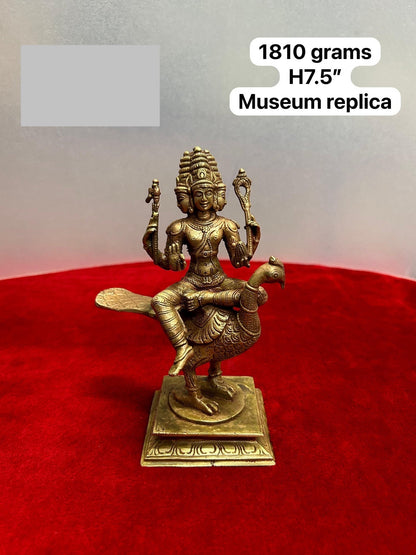 Museum Grade Replicas by Prasiddh Copper - Shanmukha