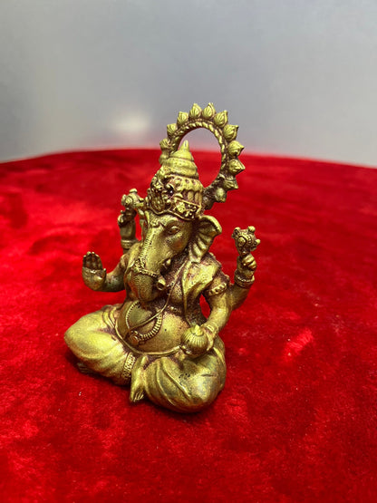 Museum Grade Replicas by Prasiddh Copper -Panchaloha Ganesha Idol