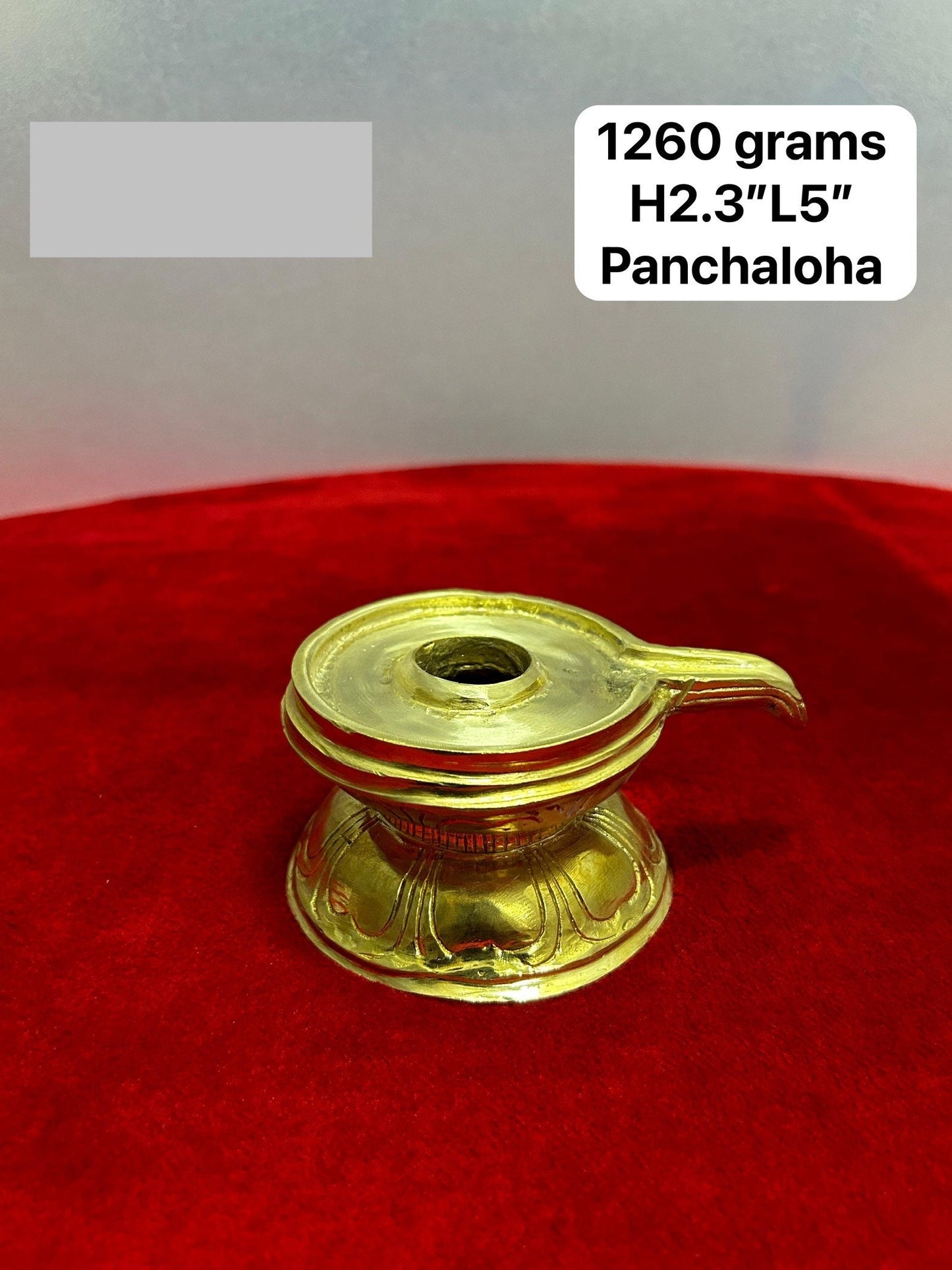 Prasiddh Copper Idols presents solid panchaloha idol of Shiva linga peeta / avudiyar/yoni peeta