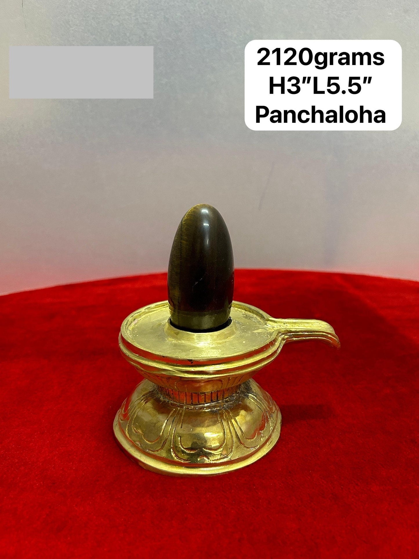 Prasiddh copper idols present yoni peeta / shiva linga / linga peeta