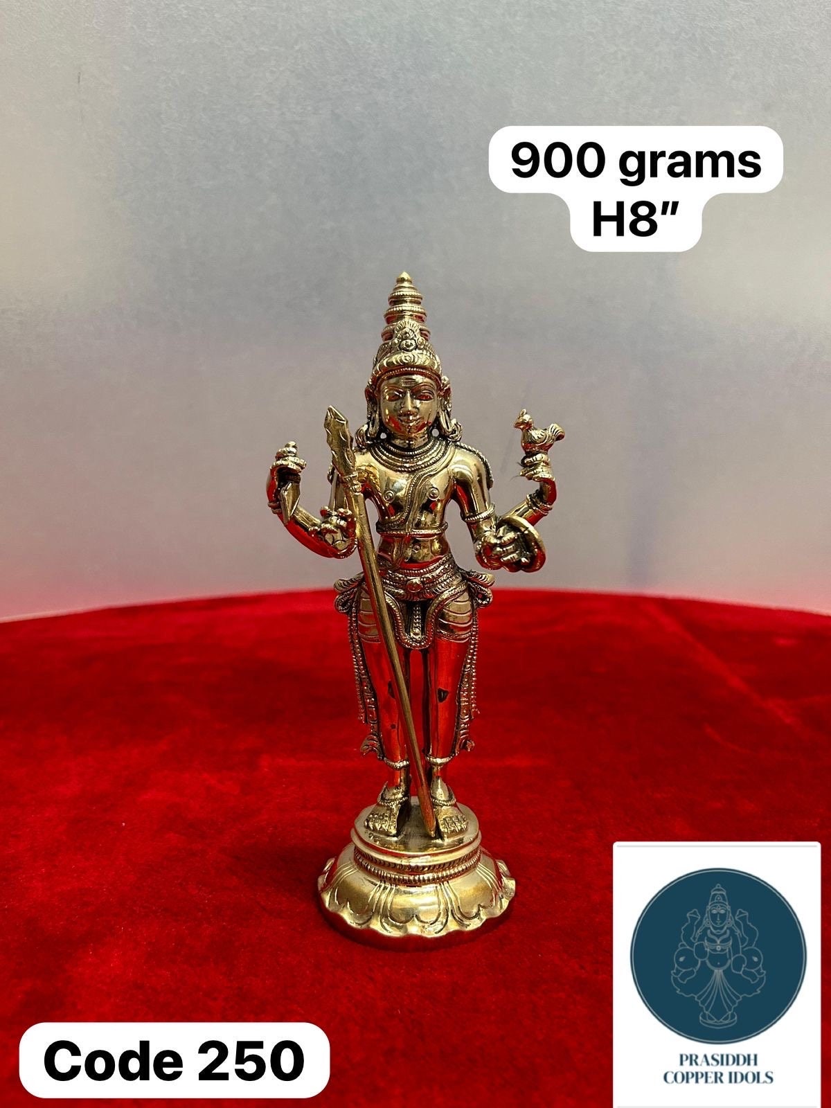 Prasiddh copper idols present panchaloha idol of subramanya swamy / murugan