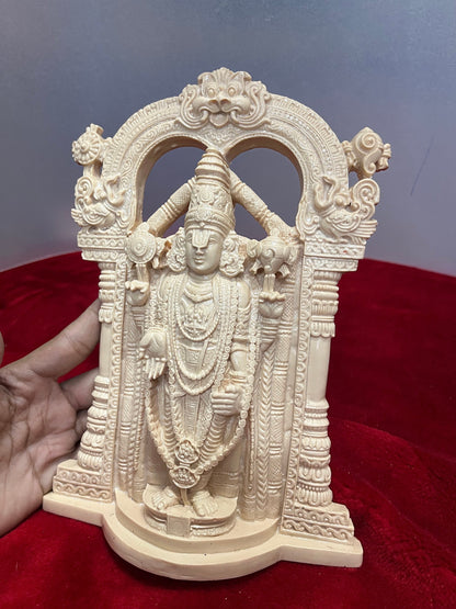 marble powder idol of lord srinivasa swamy