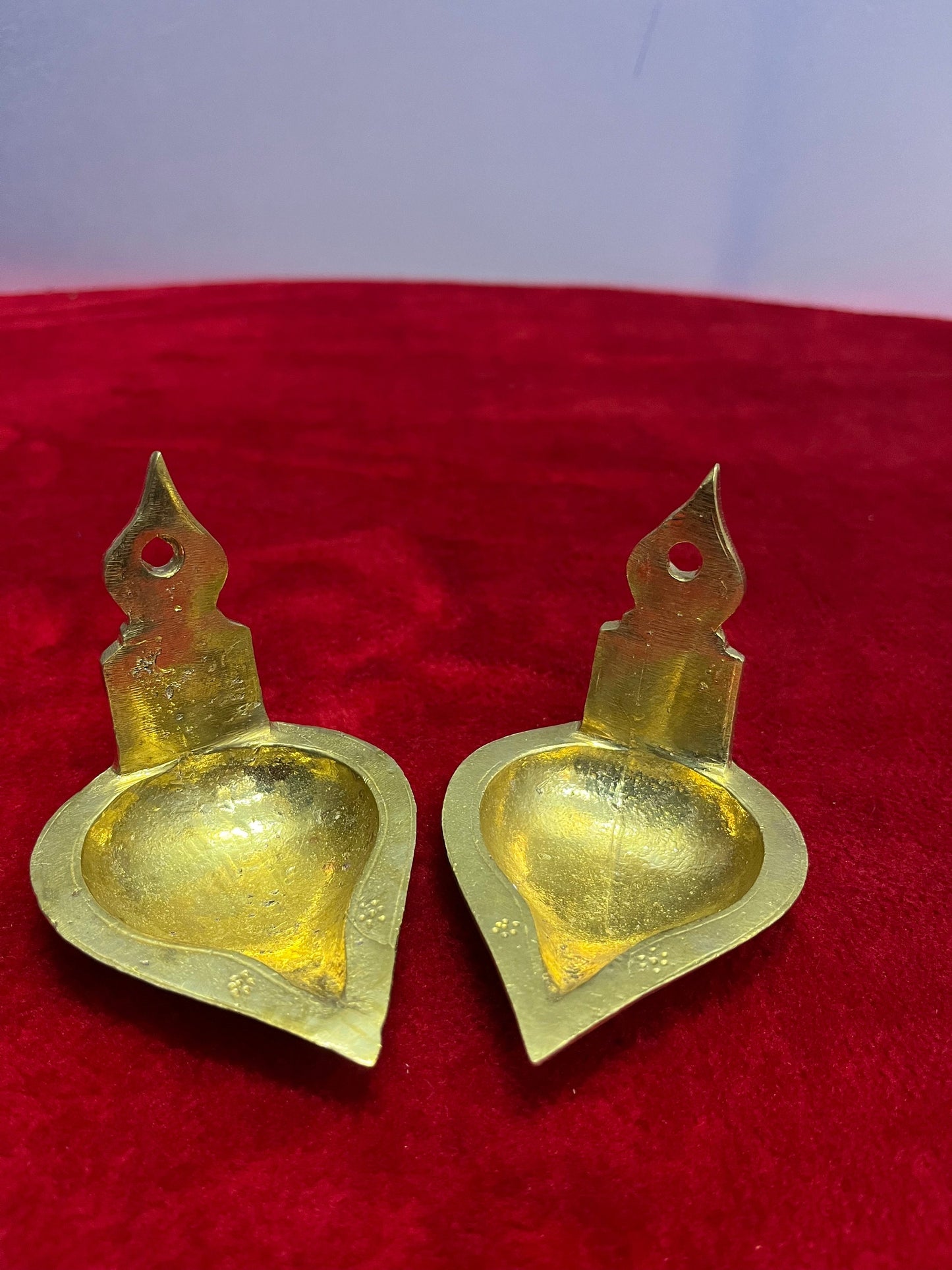 Prasiddh Copper Idols presents panchaloha idol of Deepam ( pair)