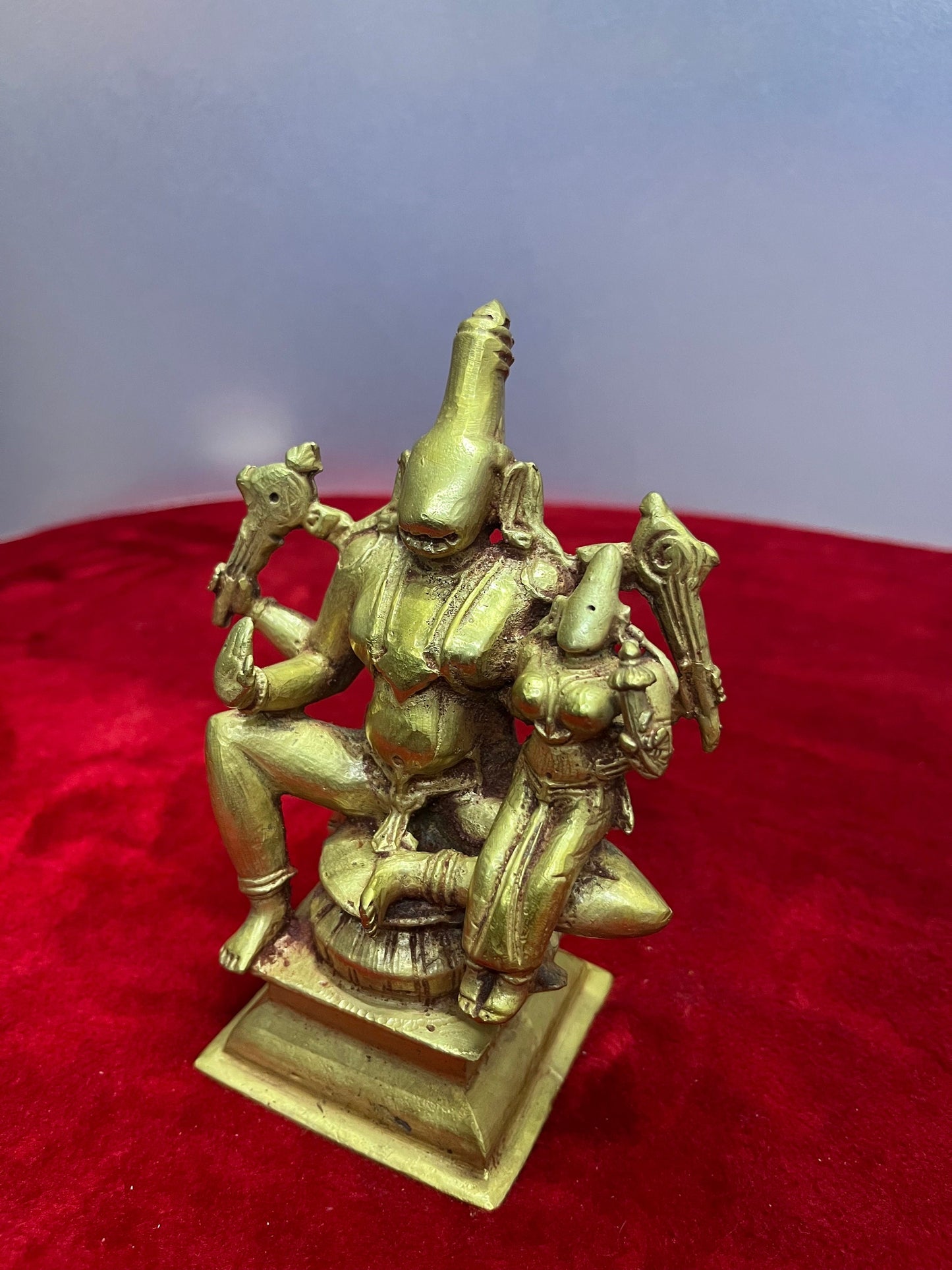 Museum Grade Replicas by Prasiddh Copper - Lakshmi Narasimha swamy