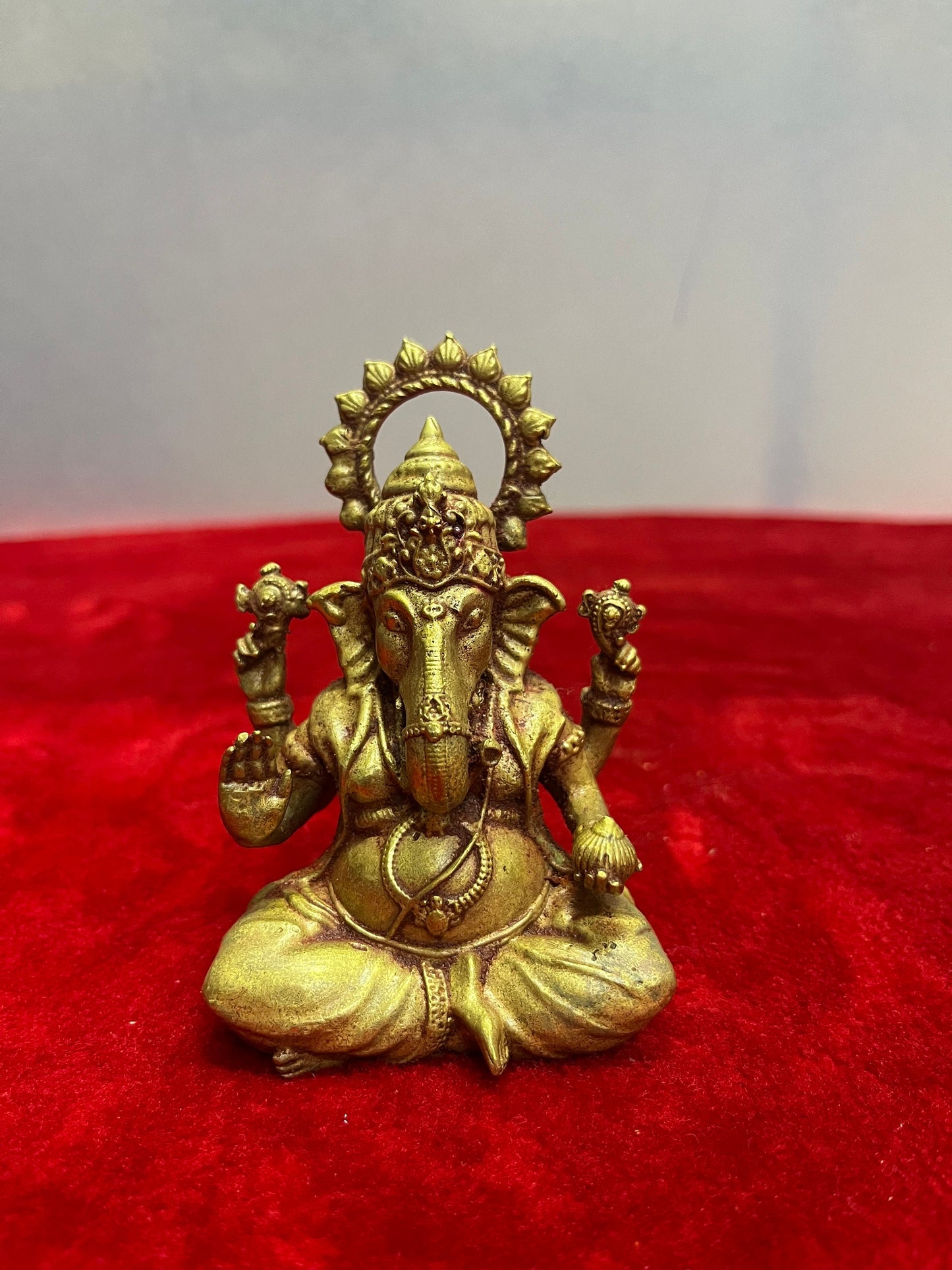 Museum Grade Replicas by Prasiddh Copper -Panchaloha Ganesha Idol