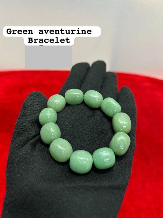 Prasiddh Crystal and Yantra - Angel 69 - presents Green Aventurine Bracelet