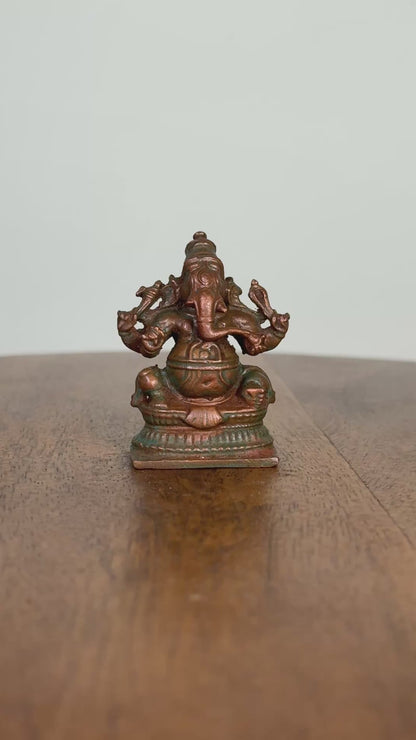 Ganesha idol - Museum Replicated copper idol