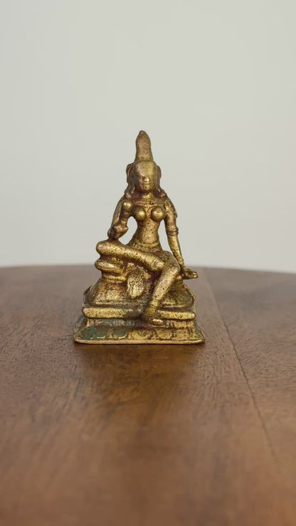 Bhoga Shakti / Uma Devi - Museum replicated Panchaloha idol