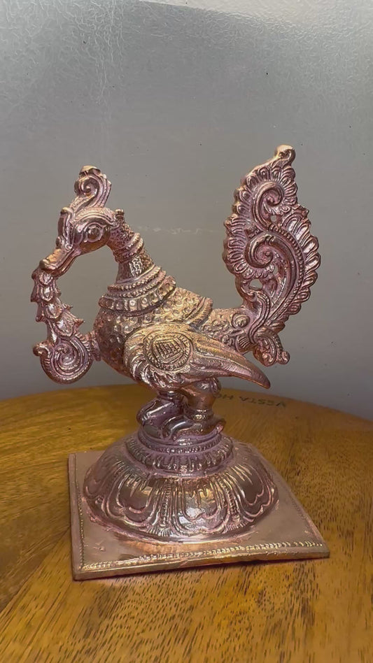 Hamsa - Prasiddh idols present copper idol