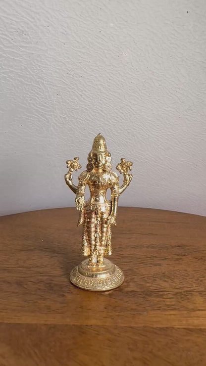 Lord Venkateshwara Swamy - prasiddh idols presents Panchaloha idol