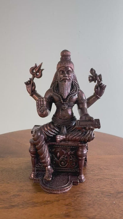 Muneshwara Swamy - Prasiddh idols presents copper made Black polished idol
