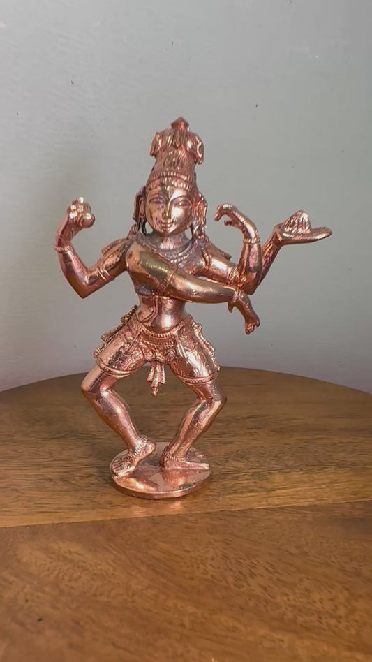 Nataraja Swamy - Prasiddh idols presents copper idol