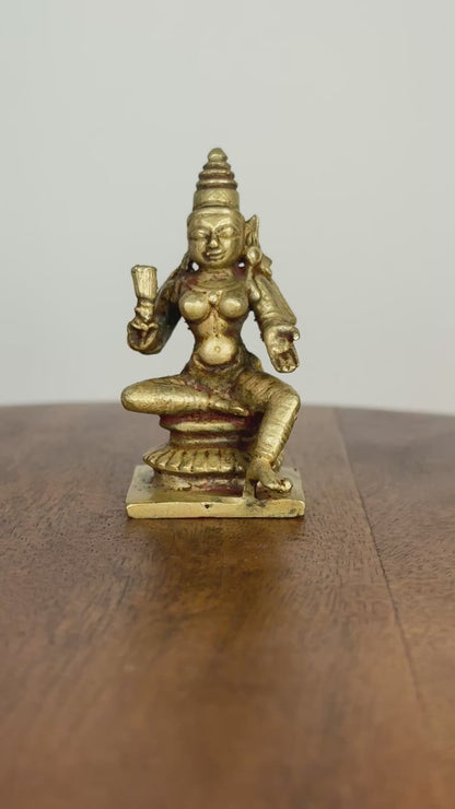 goddess Uma devi -Museum replicated panchaloha idol