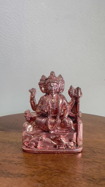 Dattatreya Swamy - Prasiddh idols present copper idol