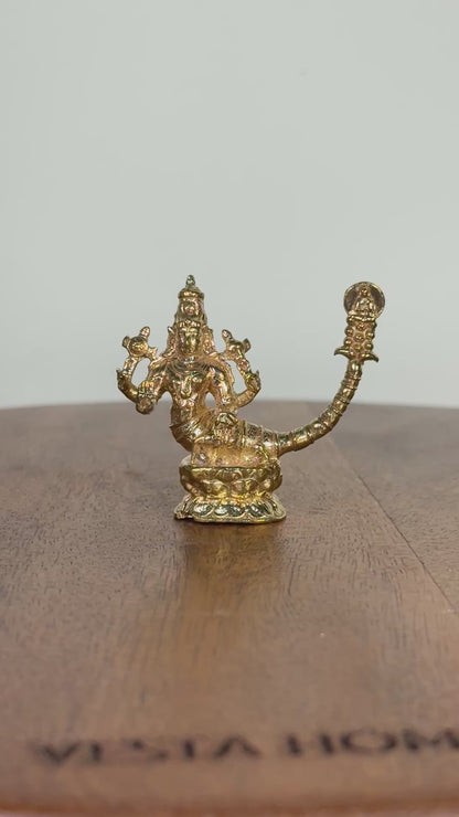 Miniature Shimshumara idol - panchaloha idol