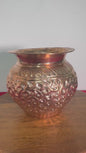 Copper Kalasa - Prasiddh idols presents handcrafted copper made hammered pot