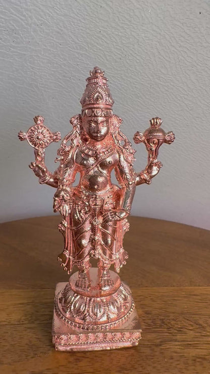 Srinivasa Swamy - Prasiddh idols present copper idol