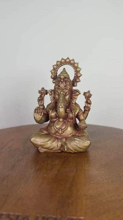Ganesha idol - museum replicated panchaloha idol