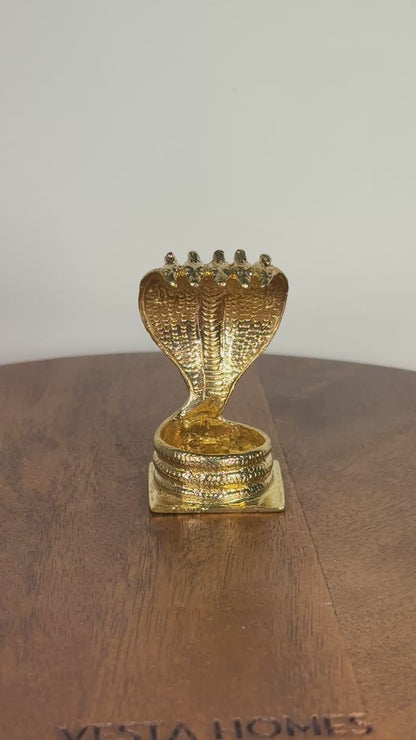 Shesha peeta / saligrama Shesha peeta made of panchaloha